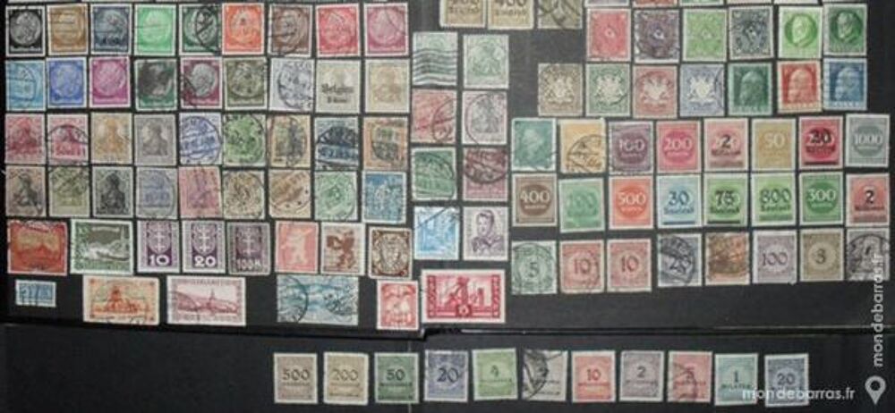 186 timbres Allemagne avant 1950 