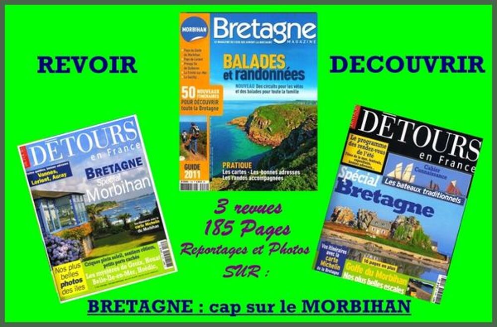 LE MORBIHAN - BRETAGNE / prixportcompris Livres et BD