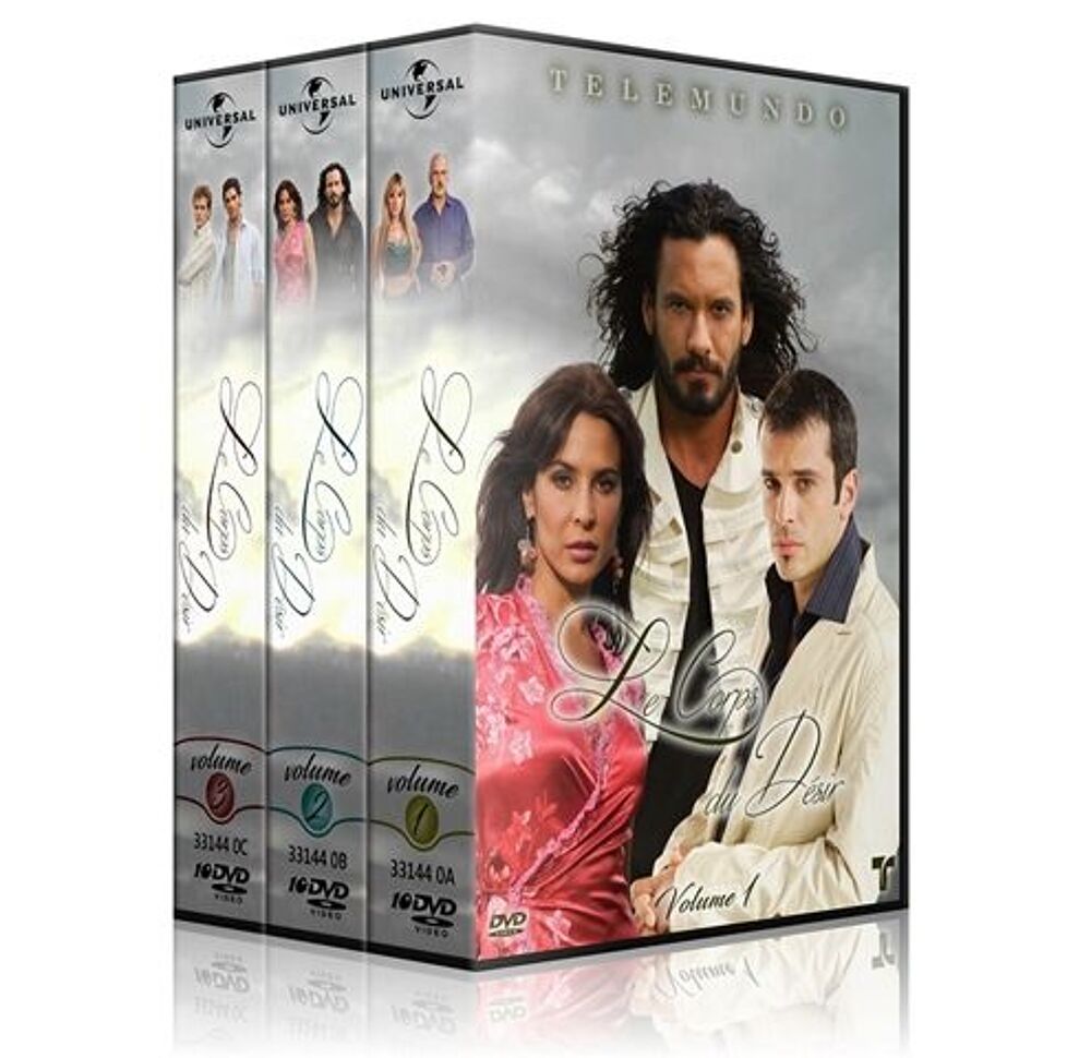Le Corps du D&eacute;sir en Coffret DVD [Telenovelas DVD] DVD et blu-ray