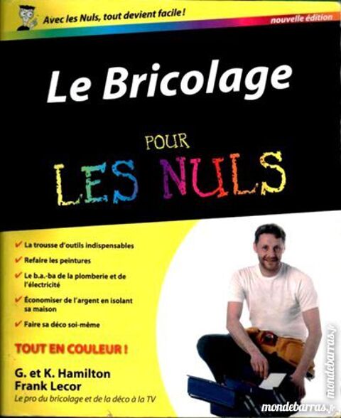 LE BRICOLAGE POUR LES NULS / prixportcompris 15 Laon (02)
