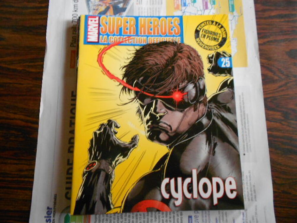 FIGURINE EAGLEMOSS MARVEL N&deg;25 CYCLOPE 