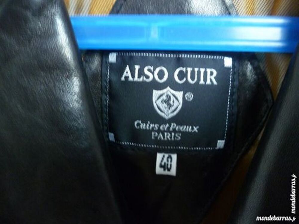 VESTE CUIR Vêtements