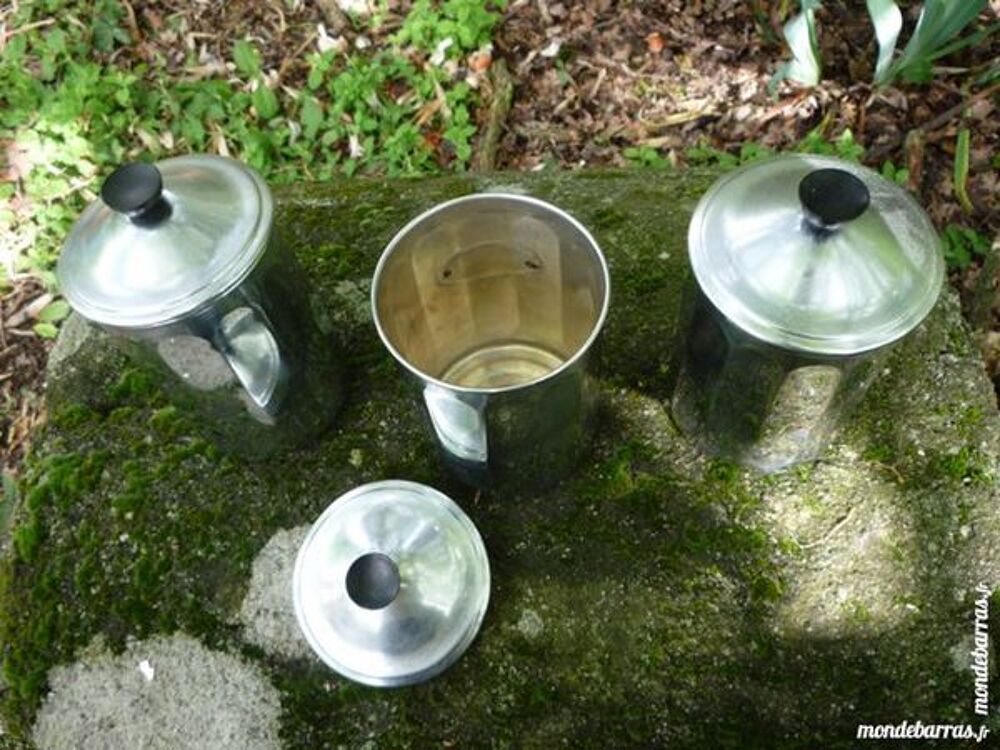 Pot en alu/serie de chemin&eacute;e/chicor&eacute;e/caf&eacute;/sucre Cuisine