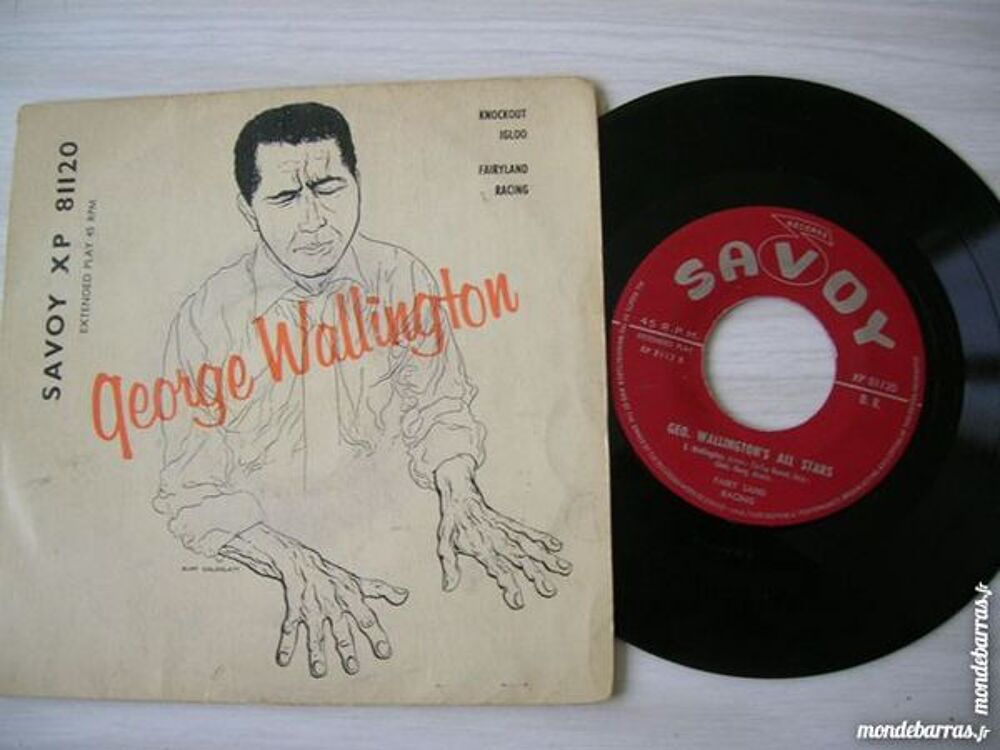 EP GEORGE WALLINGTON Knockout - JAZZ CD et vinyles