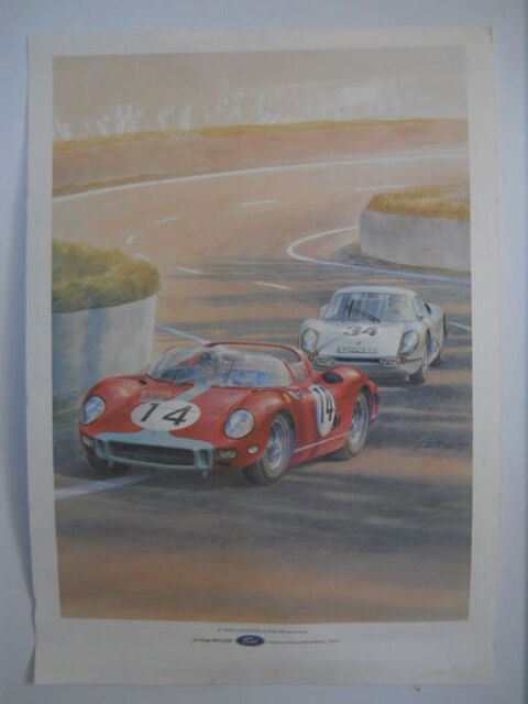 Ferrari 330P Edition d'art Daniel Picot 75 Toulouse (31)