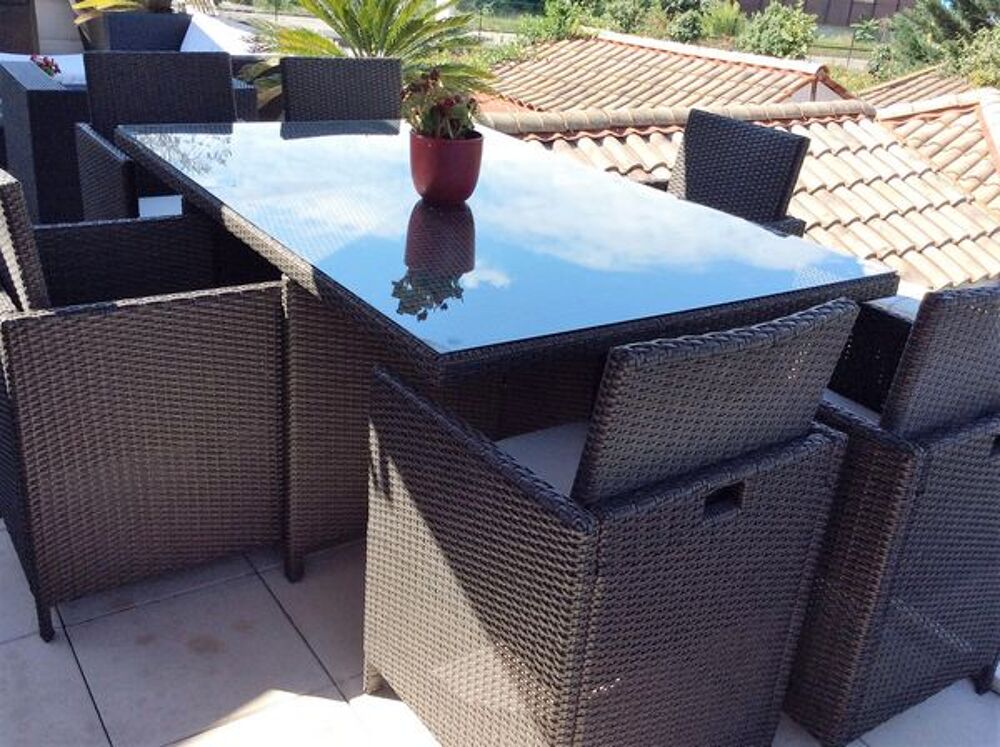 table de jardin et barbecue Meubles