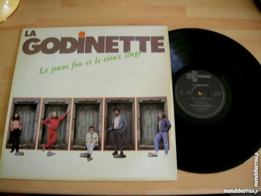 33 TRS LA GODINETTE Le jeune fou et le vieux singe CD et vinyles