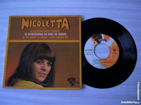 EP NICOLETTA Tu m'entendras au bout du monde 7 Nantes (44)