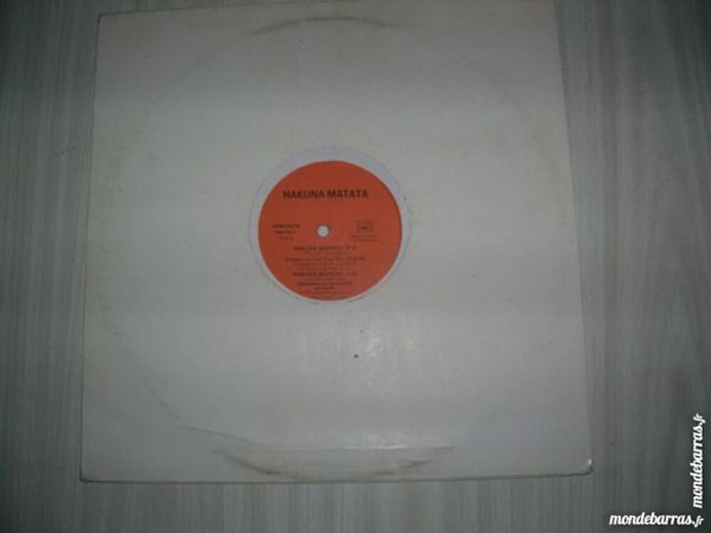 MAXI 45 TOURS JIMMY CLIFF Hakuna Matata CD et vinyles