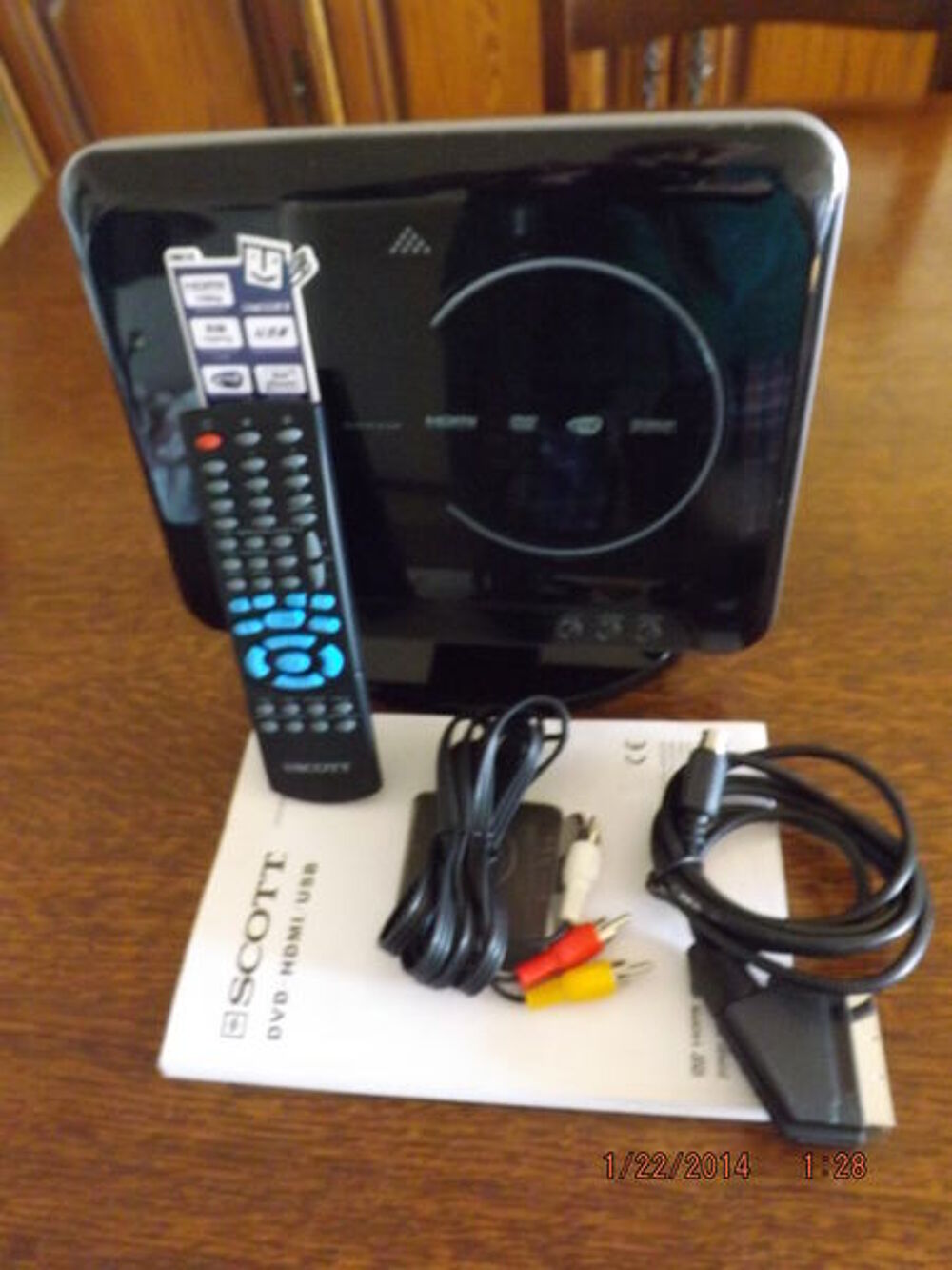 Lecteur DVD Photos/Video/TV