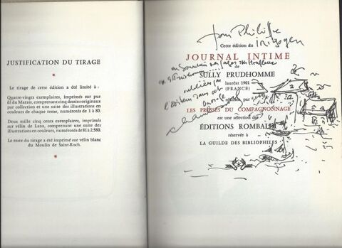 dessin original et ddicace du peintre Andr Hambourg 300 Lourdes (65)