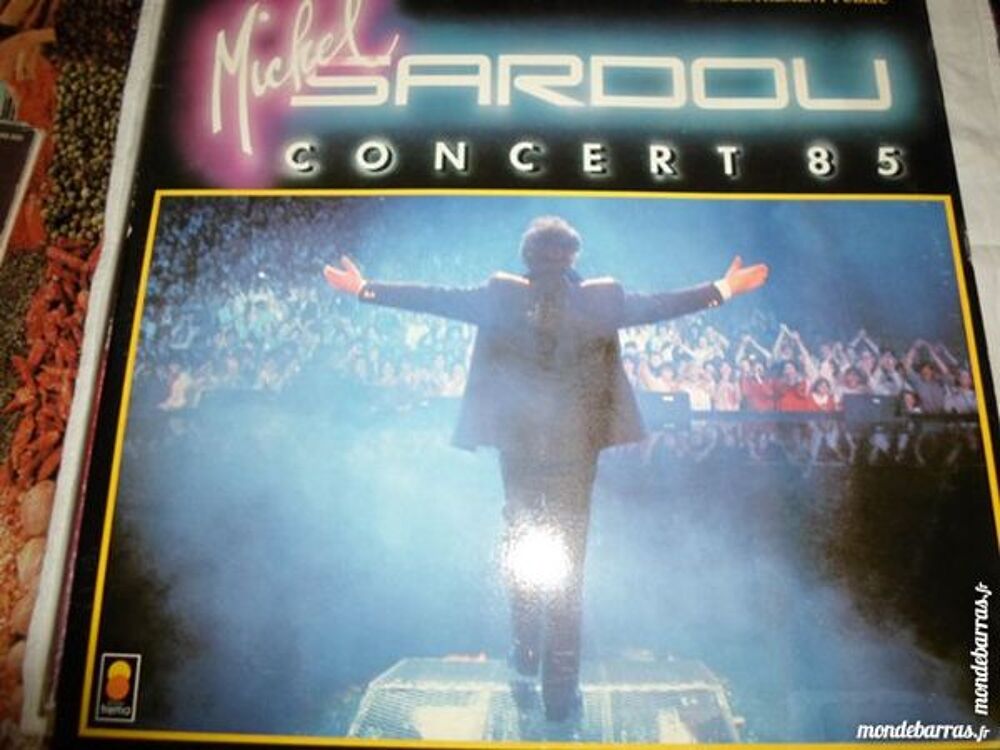 lot de disques vinyl 33t MICHEL SARDOU CD et vinyles