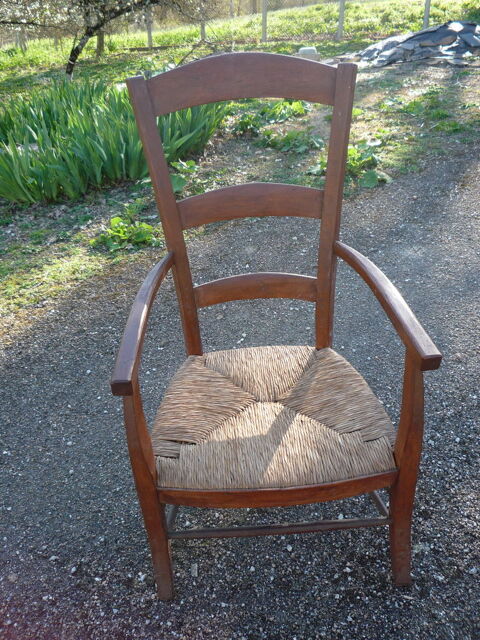 Fauteuil paillé ancien 65 Castres (81)