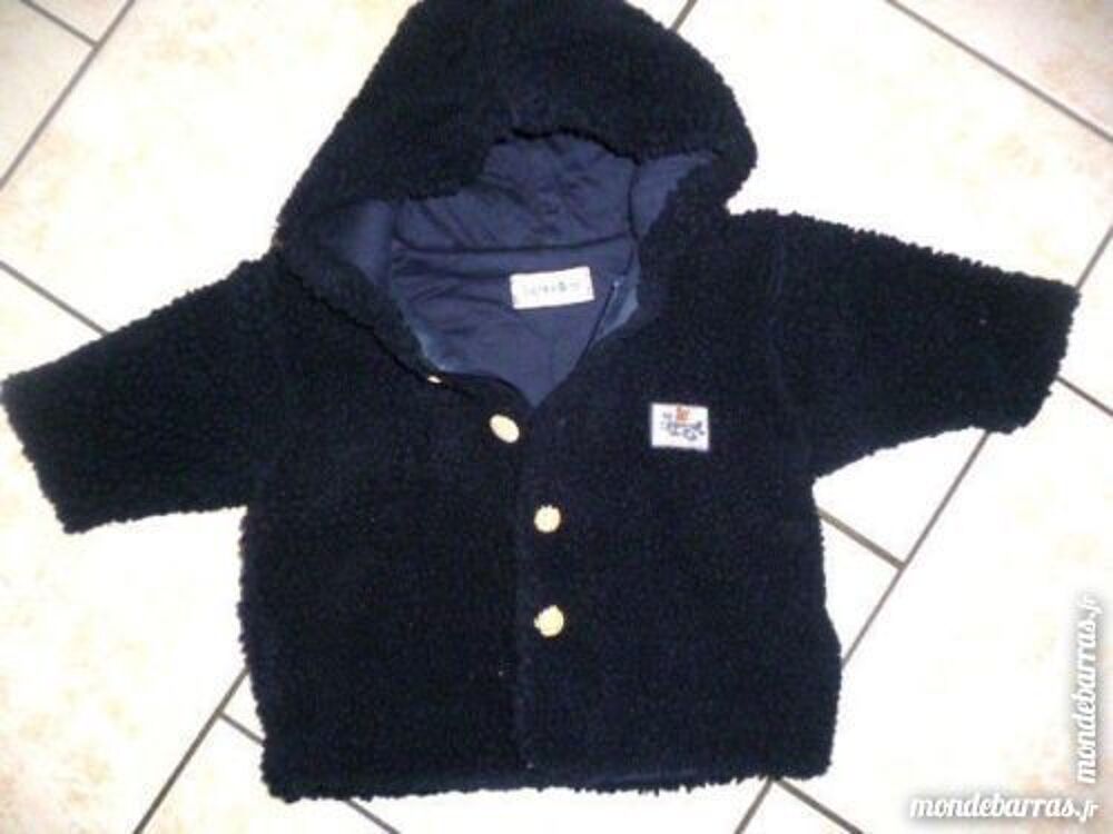 "Veste marine gar&ccedil;on "" Sucre D'orge "" Taille 3 mois" Vêtements enfants