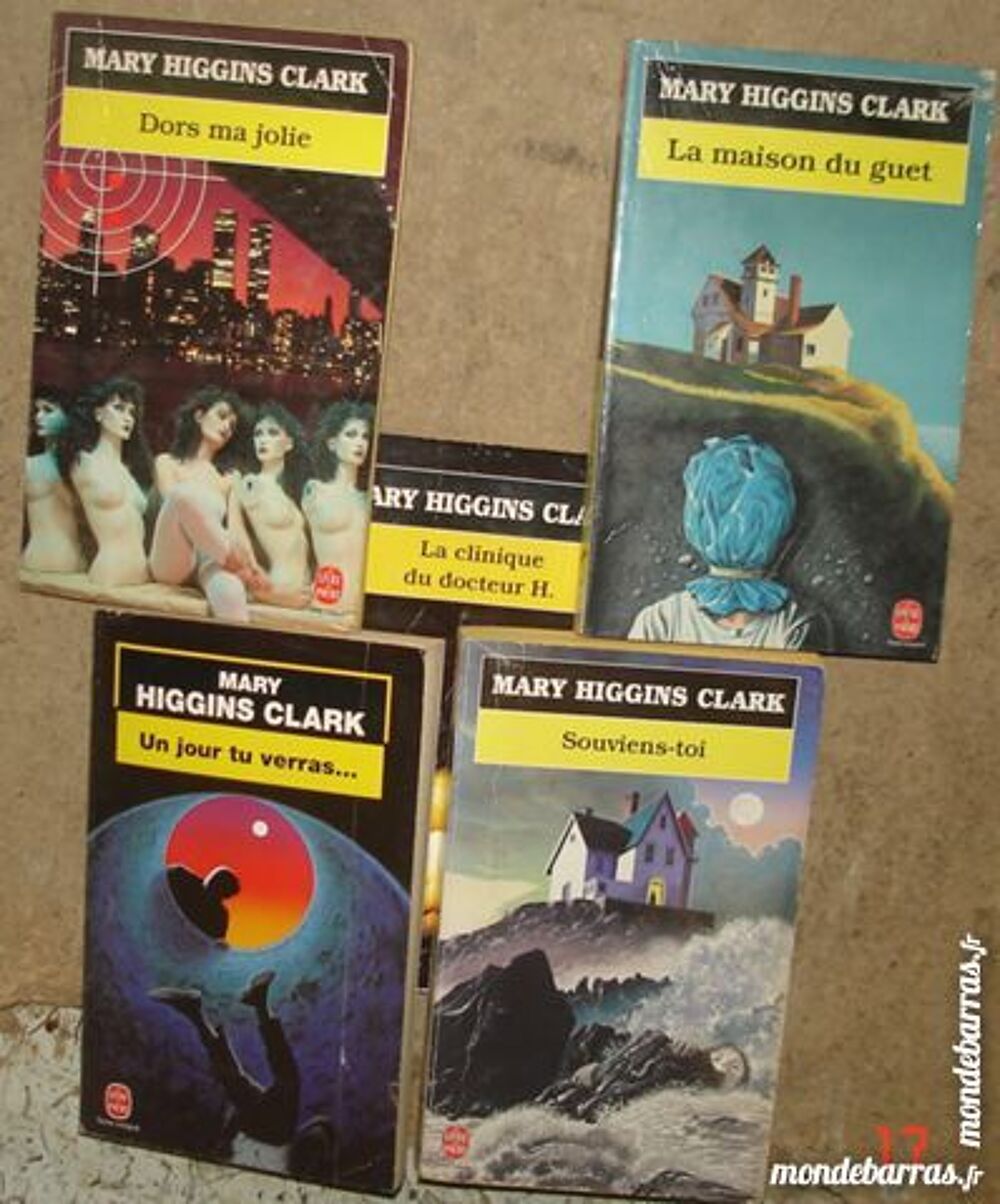 lot de livres Mary Higgins Clark Livres et BD