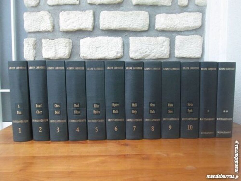 grand Larousse Encyclop&eacute;dique 12 volumes Livres et BD