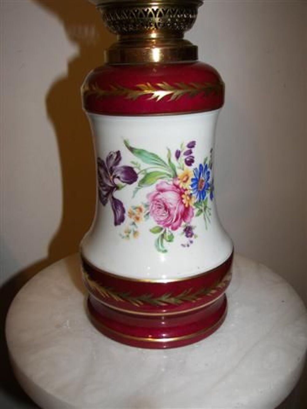 Lampe sur pied porcelaine Décoration