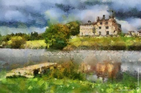 PHOTO POSTER A3 RIPLEY CASTLE 12 Saint-Paul-du-Vernay (14)