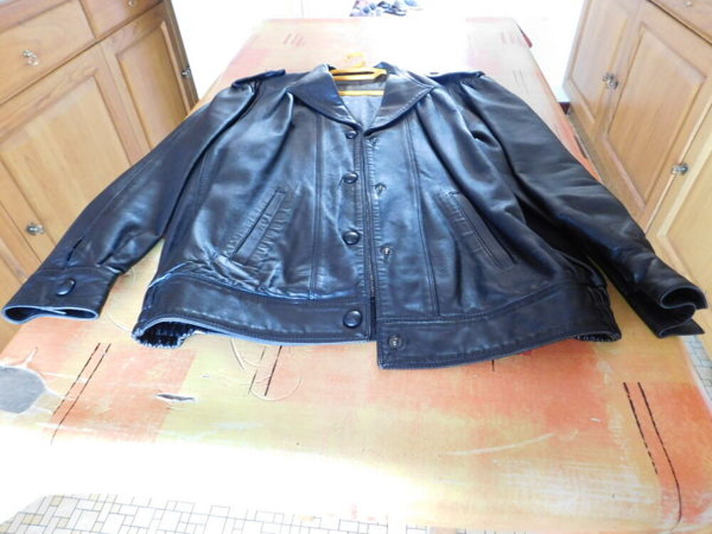 BLOUSON EN CUIR Vêtements