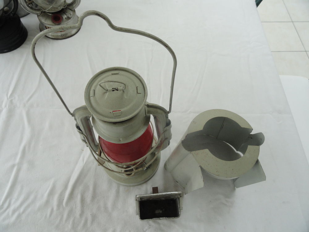 Falot de signalisation + cendrier Décoration