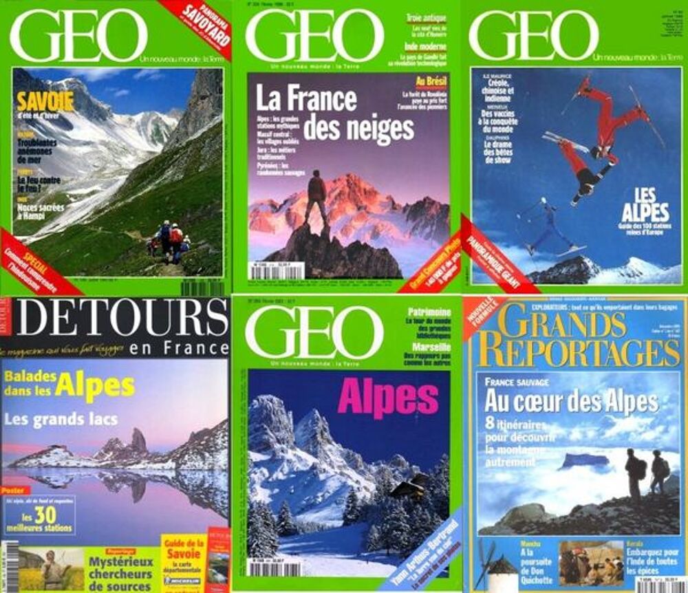 ALPES - g&eacute;o - SAVOIE - ISERE / les-livres-de-jac Livres et BD