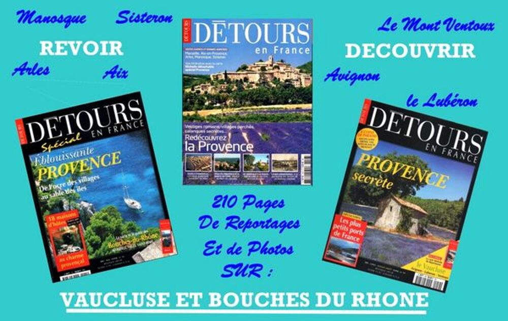 BOUCHES-DU-RH&Ocirc;NE - VAUCLUSE / prixportcompris Livres et BD