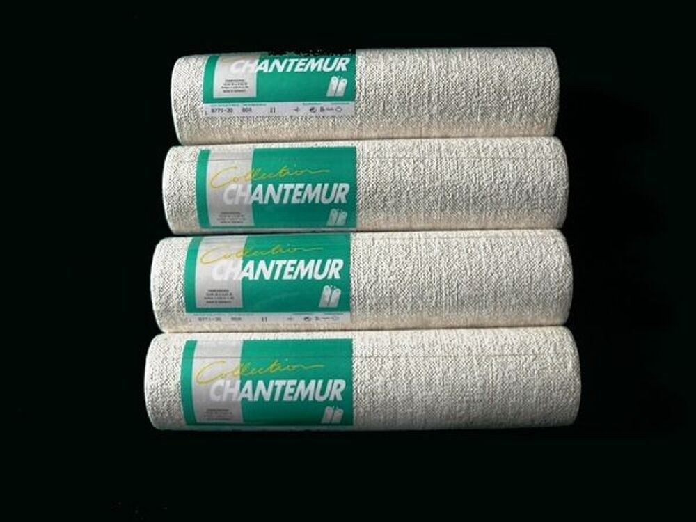 4 rouleaux papier CHANTEMUR Décoration
