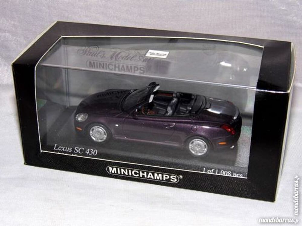 Voiture MINICHAMPS 1/43 LEXUS SC 430 collection Jeux / jouets