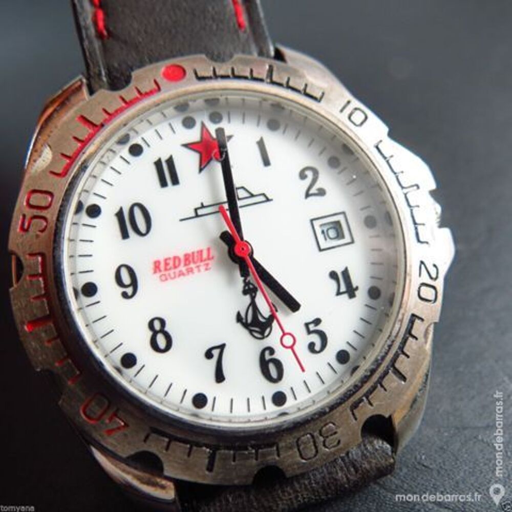 RED BULL RUSSIAN LOOK montre analogique RUS0062 Bijoux et montres