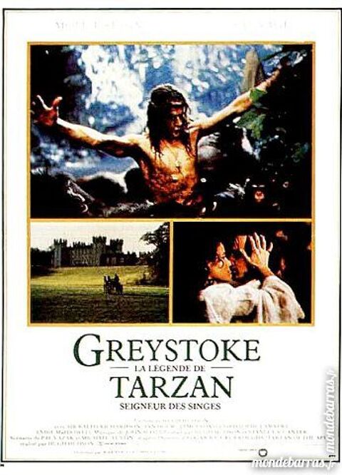 Dvd: Greystoke, la lgende de Tarzan (426) 6 Saint-Quentin (02)