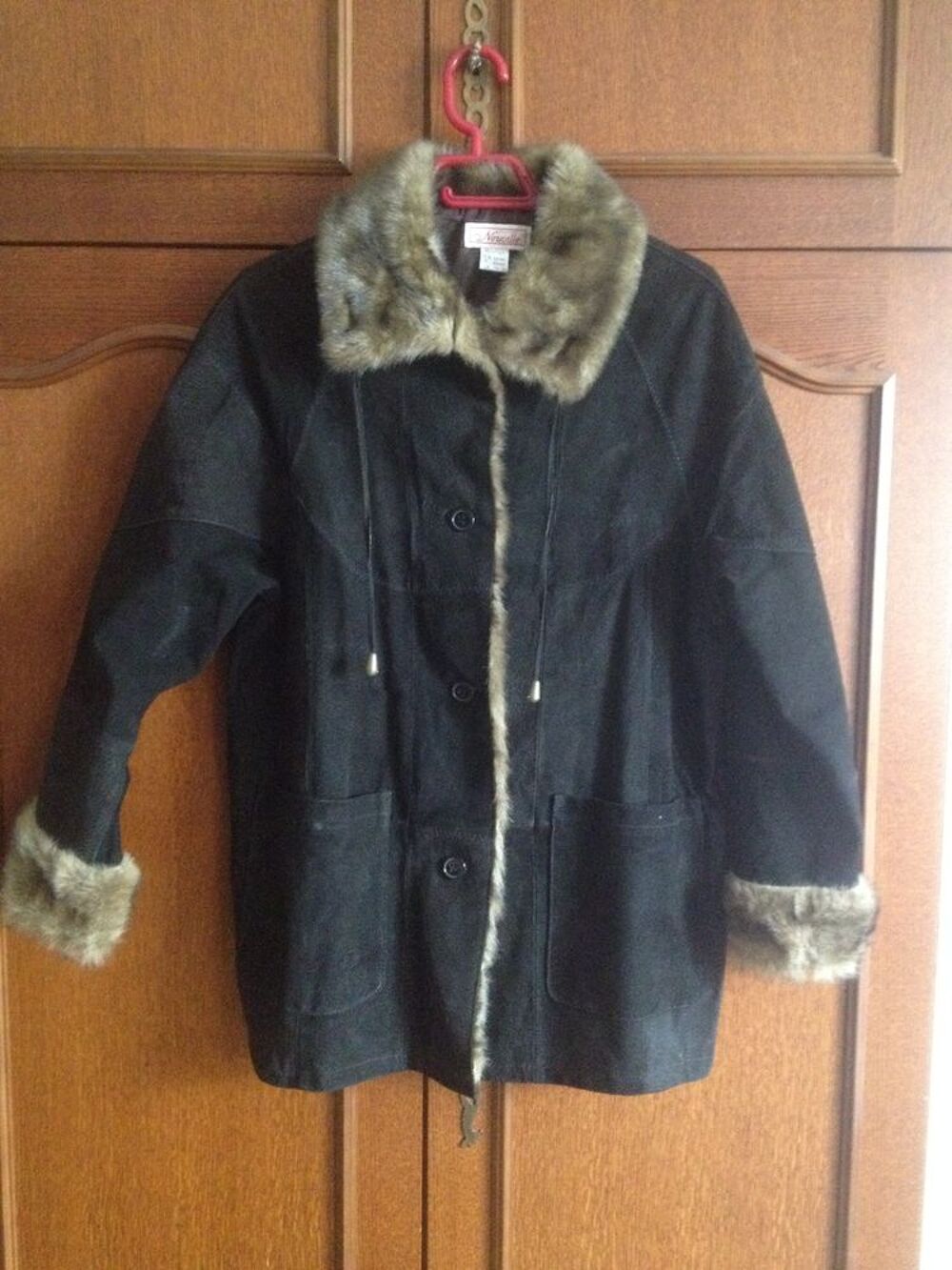 veste en croute de cuir Vêtements