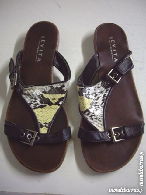 Mules lzards Gris/Jaune pt 37 - neuves- 5 Bouxwiller (67)