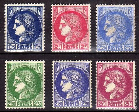 N 372  376 Timbres France NEUFS** 7 La Seyne-sur-Mer (83)