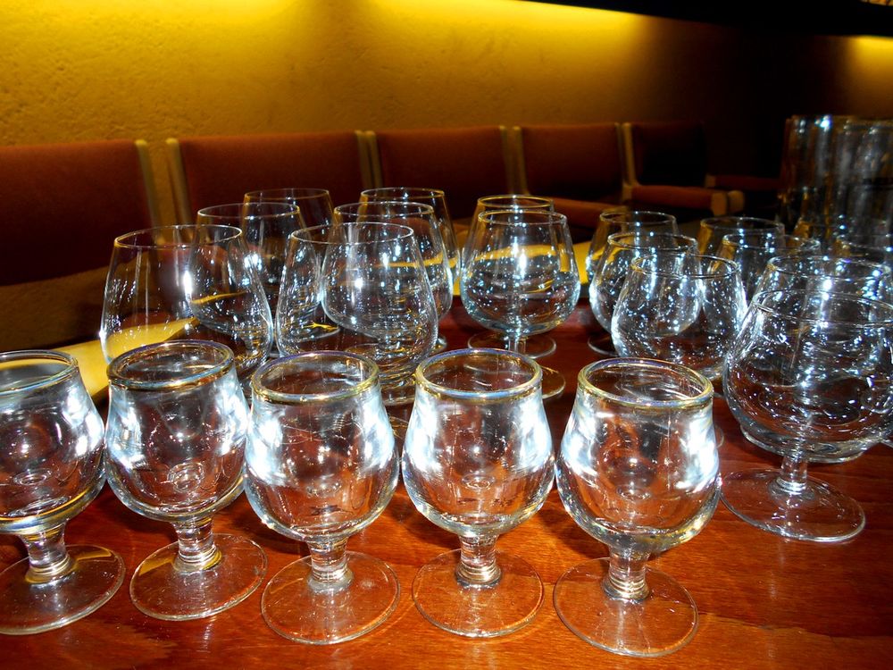 verre &agrave; digestif pro de restaurant bon &eacute;tat (l'unit&eacute;) Décoration