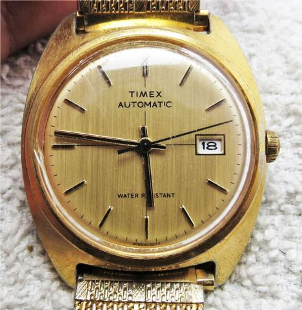 TIMEX 678 montre automatique 1970 TIX0019 Bijoux et montres