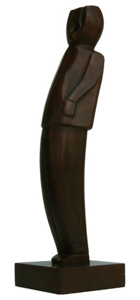 Sculpture personnage bronze 800 Idron (64)
