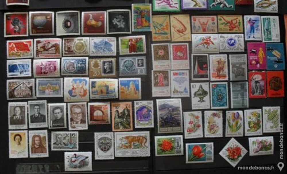 200 timbres NEUFS de l'ex URSS 