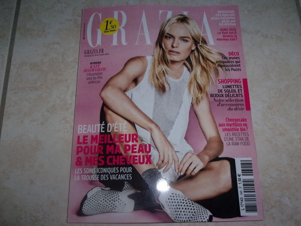 Magazine Grazia N&deg;348 - Semaine du 10 au 16/06/16 Livres et BD