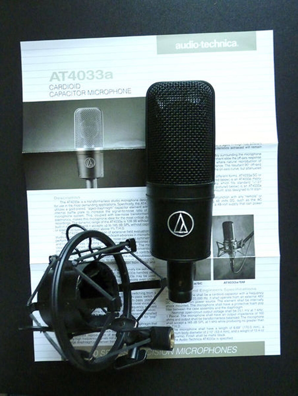 Micro Audio-technica AT4033a Instruments de musique