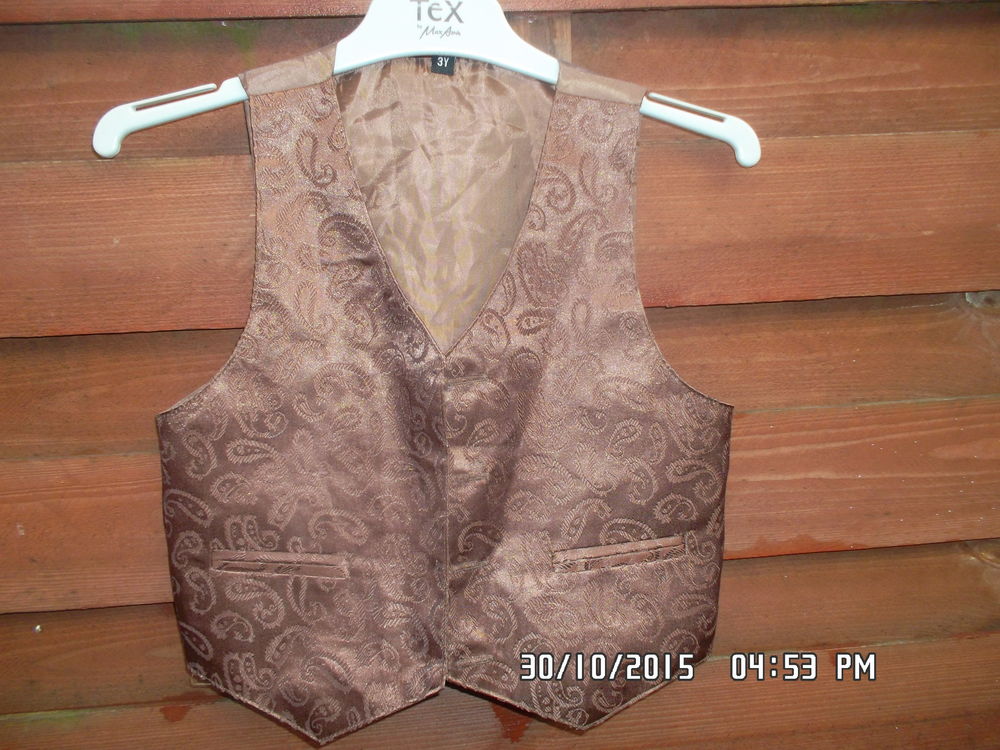 VESTON MARRON*JUSTE 0.50 CTS*KIKI60230 Vêtements enfants