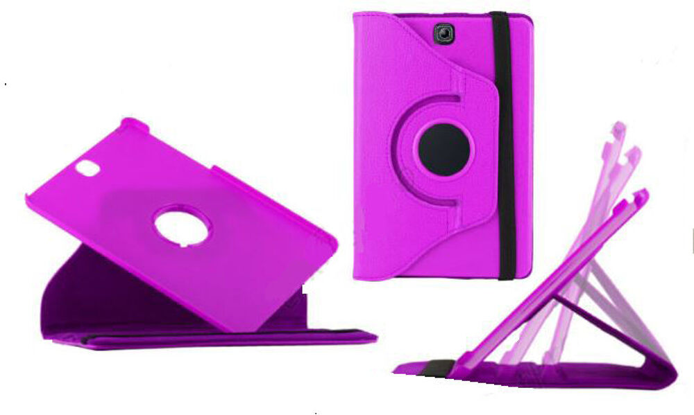 Housse en cuir synth&eacute;tique pour SAMSUNG Tab 8 pouces Téléphones et tablettes