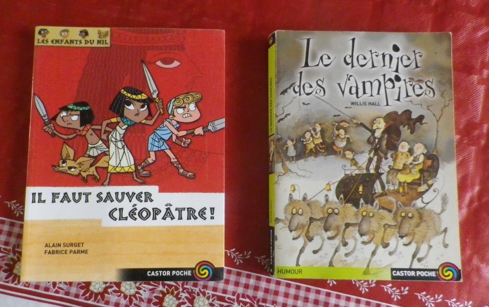 LOT DE 2 CASTOR POCHE Livres et BD