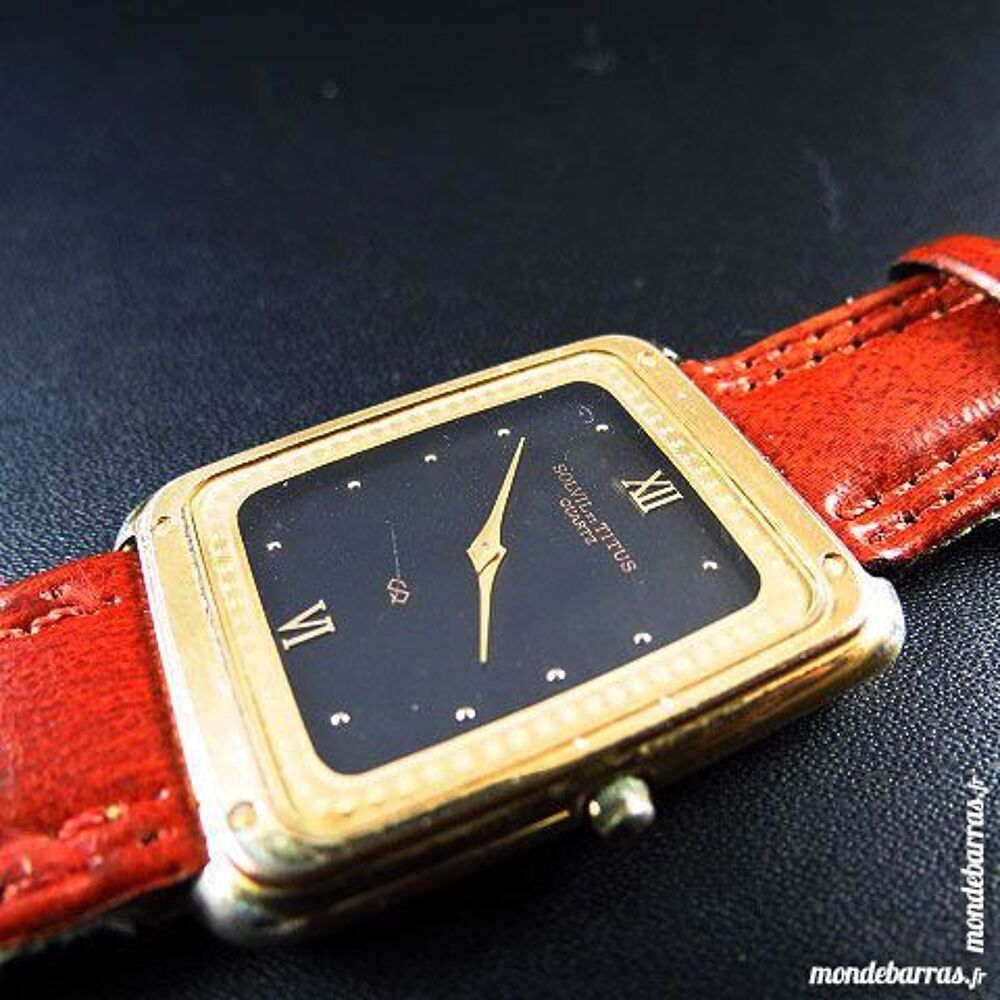 SOLVIL &amp; TITUS CQ 5650 EXTRA PLATE unisexe SOL0032 Bijoux et montres