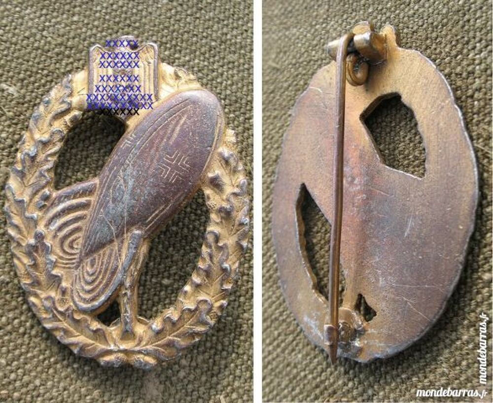 M&eacute;dailles Insignes Tissus Divers.... 