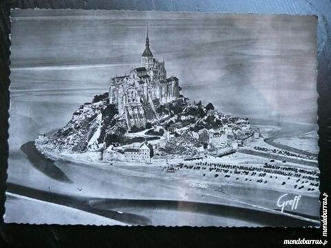 Carte postale Mont St Michel Façade Ouest 6 Bordeaux (33)