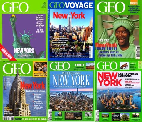 NEW YORK - géo - MANATHAN / prixportcompris 18 Paris 10 (75)