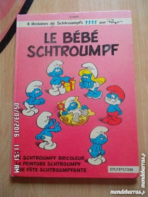 BD LE BEBE SCHTROUMPF 5 Chambly (60)