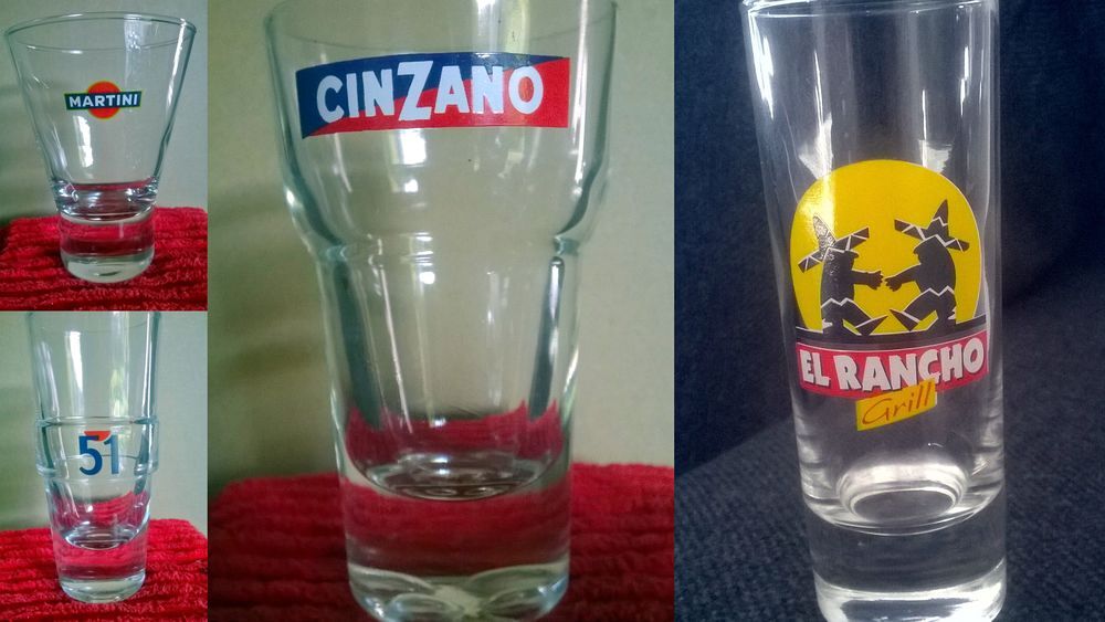 Verres publicitaires 