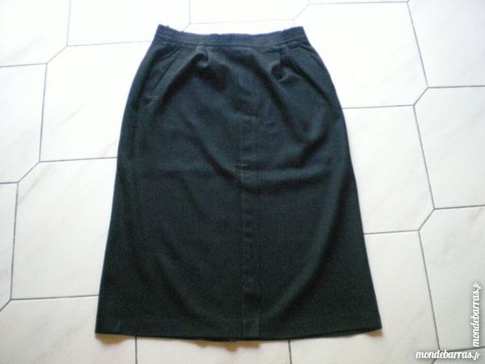 jupe noire en laine Vêtements