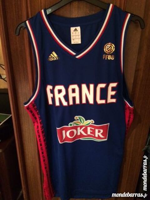 Maillot FFBB Basket Ball Officiel Equipe de France 40 Rulx (59)